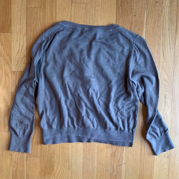 Olive Button-Down Cardigan - Picture 3 of 6